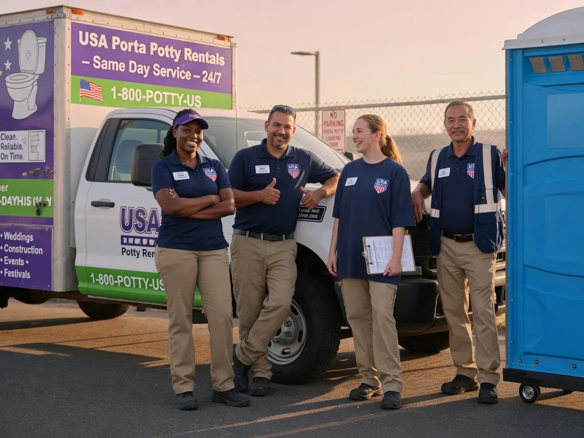 Porta Potty Rental company in Ryde, CA